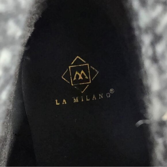 NWOB LA MILANO THOMAS GENUINE LEATHER Cap Toe Lace Up Casual Oxford Boots B51573 - Picture 12 of 15